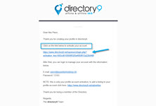 directory9 email activation